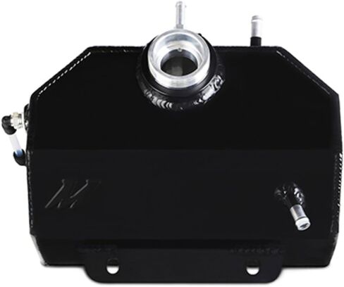 Mishimoto MMRT-MUS-15EBK Expansion Tank Compatible With Ford Mustang EcoBoost V6 V8 2015-2018 Black in Saudi Arabia