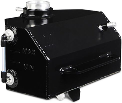 Mishimoto MMRT-MUS-15EBK Expansion Tank Compatible With Ford Mustang EcoBoost V6 V8 2015-2018 Black in Saudi Arabia
