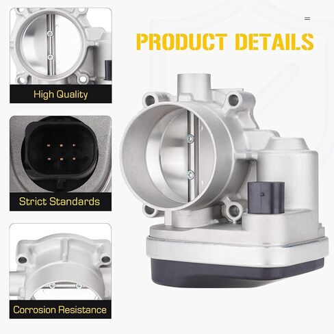 Electronic Throttle Body Fits for Dodge Charger Magnum Avenger Challenger Journey Grand Caravan Nitro, for Chrysler 300 Pacifica Sebring Town & Country, 2.7L 3.5L 4.0L 2005-2010, 4861691AA in Saudi Arabia