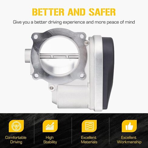 Electronic Throttle Body Fits for Dodge Charger Magnum Avenger Challenger Journey Grand Caravan Nitro, for Chrysler 300 Pacifica Sebring Town & Country, 2.7L 3.5L 4.0L 2005-2010, 4861691AA in Saudi Arabia