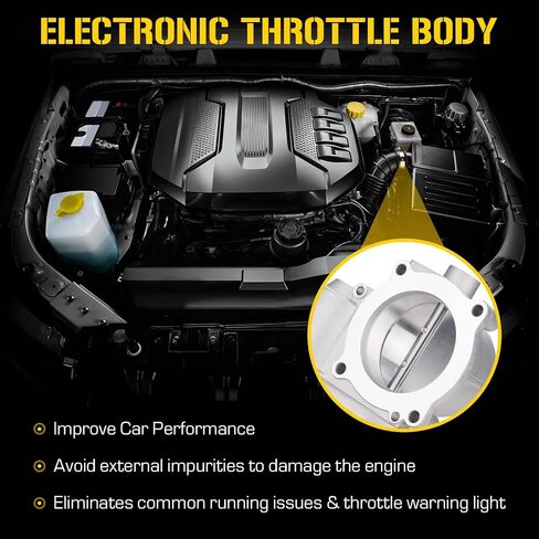 Electronic Throttle Body Fits for Dodge Charger Magnum Avenger Challenger Journey Grand Caravan Nitro, for Chrysler 300 Pacifica Sebring Town & Country, 2.7L 3.5L 4.0L 2005-2010, 4861691AA in Saudi Arabia