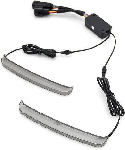 دخان التتبع الخلفي السرج الذيل ضوء مؤشر إشارة LED تشغيل بدوره أضواء الفرامل مصباح إشارة ل Harley Touring Street Gilde Road King Electra Glide Ultra CVO 2014-2023 دراجة نارية (دخان) in Kuwait