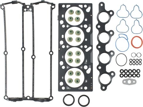 DNJ HGB438 مجموعة حشية رأس الأسطوانة مع مجموعة مسامير الرأس لـ 2000-2000 Ford Focus 2.0L 1989cc 121cid L4 DOHC in Saudi Arabia
