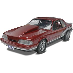 ريفيل 85-4195 '90 فورد موستانج LX 5.0 مجموعة نموذج سيارة دراج ريسر بمقياس 1:25 139 قطعة مستوى المهارة 5 مجموعة بناء نموذج بلاستيكي، أحمر