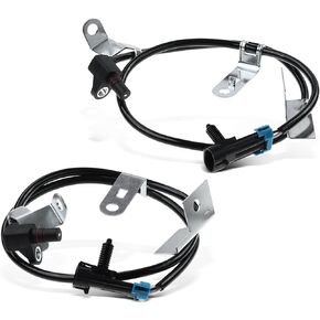 A-Premium Front 2Pcs ABS Wheel Speed Sensor - Compatible with Chevrolet & GMC Models - K2500/K3500 1995-1996, K2500 1995-1998, K3500 1995-1997 - Front Driver and Passenger Side, Replaces 15990503
