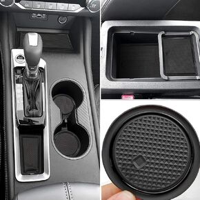 Auovo Anti Dust Mats for Altima Accessories 2019 2020 2021 2022 2023 Interior Custom Fit Door Pocket Liners Cup Holder Center Console Mats(14pcs/Set) (Red) in Saudi Arabia