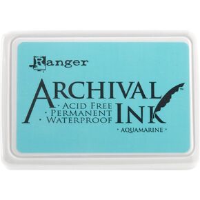 Ranger AIP-30577 Archival Inkpad, Aquamarine