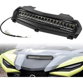 LED Hood Scoop Light for Yamaha RMAX 1000 - Front Auxiliary Spot Light Hood Panel DRL Scoop Light with Daytime Running Fit For Yamaha Wolverine RMAX2 1000 / RMAX4 1000 2021 2022 2023 Accessories