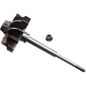Turbo Wheel Shaft Turbine Fits for Holset HX35 HX35W HX40W HX351CW HIE HIC Cummins Dodge Truck Turbocharger 3592766 3538881 3519336 12 Blades Upgrade 70mm X 60mm