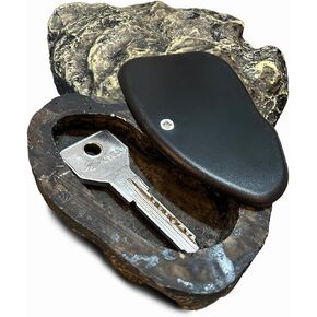 Ultimate Concealed Key Stone Rock - Authentic Appearance, Unmatched Durability, and Secure Practicality for Outdoor Use and Emergencies - Hide a Key Outdoor - Key Rock Holder