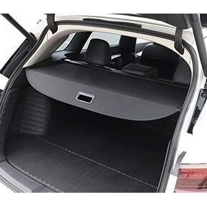 Bonus-Cover Black Retractable Cargo Cover Compatible with Mazda CX30 CX-30 2020 2021 2022 2023 2024 Rear Trunk Cargo Tonneau Luggage Security Shade Cargo Cover Shield