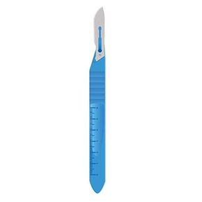 10 مشارط معقمة للاستعمال مرة واحدة من MedBlades للحرف اليدوية، وطب الجلد، والأمراض الجلدية، والمختبر، وعلم الأحياء، والتشريح، والجراحة، وطب الأسنان، والطب البيطري والمزيد (#12)