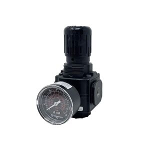 R72G-2AK-RMG : Norgren Excelon R72G Series, 1/4 PTF Ports, knob Adjustment, Relieving Pressure Regulator, with Gauge, 5 to 150ps