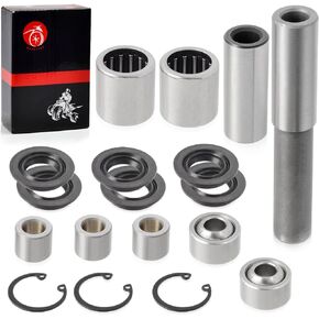 Front upper & lower Arm Bearing Bushing Seal Kit for Kawasaki Brute Force 650 750 4x4i KVF650 KVF750 2005-2013 (NO-4x4）