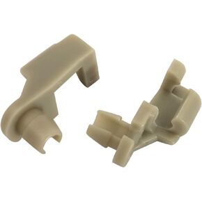 Rexka 10pcs Actuator Handle Door Lock Rod Clip Left-Hand Side Compatible with Chrysler 4658677 Dodge Jeep Chryler