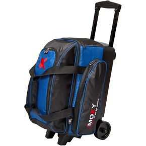 Bowlerstore Products Moxy Double Roller Bowling Bag- Royal/Black