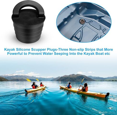 TEANTECH Kayak تحمل مقابض 2 زوج زورق قارب الجانب جبل التجديف حمل مقبض استبدال ملحق لقوارب الكاياك قارب حقيبة الأمتعة الخ in Kuwait