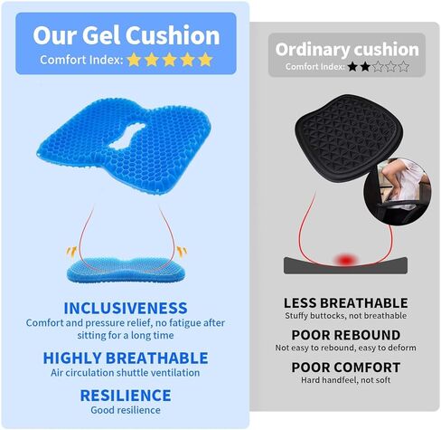 وسادة مقعد جل كاياك مضادة للانزلاق، مقعد سميك مقاوم للماء مع غطاء مانع للانزلاق، وسادة ملعب التجديف للجلوس في قوارب الكاياك، قوارب الكاياك القابلة للنفخ وإكسسوارات قوارب الكاياك لصيد الأسماك in Kuwait