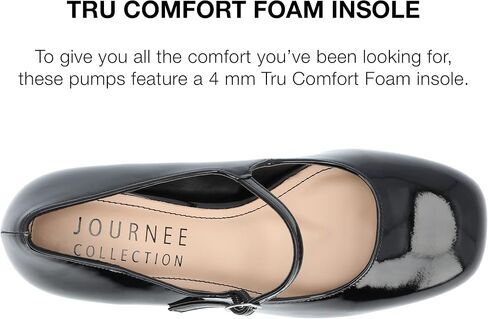 Journee Womens Okenna Low Heel Square Toe Pumps in Saudi Arabia