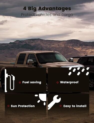 Logan Light Weight Hard Fold for 2022 2023 2024 Toyota Tundra,Hard Folding Tonneau Cover Compatible with 2022 2023 2024 Toyota Tundra 5.6ft in Saudi Arabia