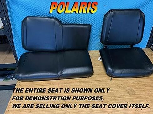 Seat Cover Vinyl Custom Fit UTV Polaris Ranger 900 XP 2013-19 Crew, 570 XP570 J11B in Saudi Arabia