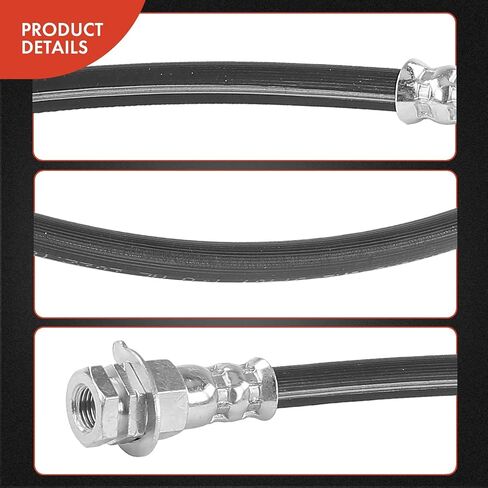 A-Premium Front Driver and Passenger Brake Hydraulic Hose Compatible with Ford Models - For F-250 1995-1997, For F-350 1995-1997, RWD - Replace# F5TZ2078A,Pack of 2 in Saudi Arabia