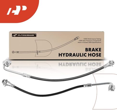 A-Premium Front Driver and Passenger Brake Hydraulic Hose Compatible with Ford Models - For F-250 1995-1997, For F-350 1995-1997, RWD - Replace# F5TZ2078A,Pack of 2 in Saudi Arabia