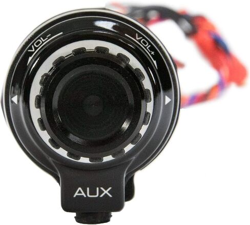 وحدة مصدر بلوتوث Hifonics TPS-BT1 Marine & Powersports (أسود) - مثبتة على لوحة القيادة، إضاءة خلفية، مخرجات RCA، عصا التحكم بأطراف الأصابع (الطاقة/الصوت/المسارات/عناصر التحكم في التشغيل) in Kuwait