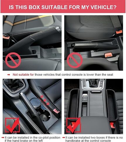 منظم حشو فجوات مقعد السيارة، جلد متعدد الوظائف، إكسسوارات بملاءمة عالمية، حشو فجوات قابل للتعديل للسيارة لهواتف iPhone وAndroid والنظارات والمفاتيح والمزيد - قطعتان (ألياف الكربون السوداء ﻿) in Kuwait