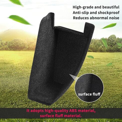 4 Pcs Tesla Door Side Storage Box Door Handle Pocket Armrest Tray Kit, Flocking and ABS Material, Compatible with Model-Y Model-3 2021 to Present in Kuwait