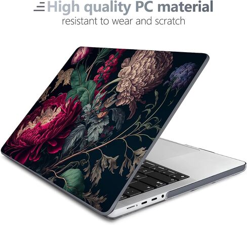 Batianda for M3 New MacBook Pro 14 inch Case 2023 2021 Release Model A2779/A2918 with M2 M1 Pro/Max Chip,Landscape Designed Clear Hard Shell with Keyboard Cover & Screen Protector, Alpine Stream in Saudi Arabia