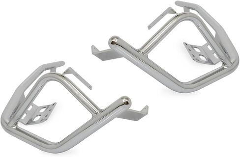 CHIFUN Motorcycle Saddlebag Guard Rails Steel Rear Highway Crash Bars Compatible with Victory 2012-2017 Cross Country Tour Crossroad Black Frame Protection Rear Side Bars in Saudi Arabia