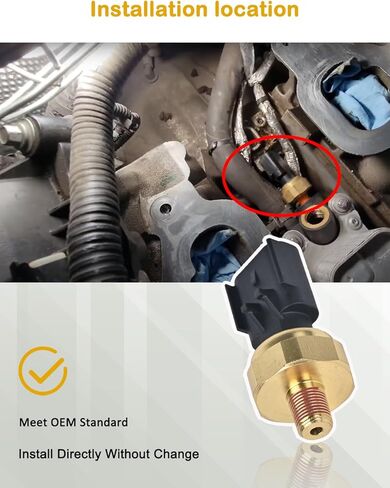 926-188 مفتاح مستشعر ضغط زيت المحرك متوافق مع كرايسلر 200 300 أسبن جيب شيروكي جراند شيروكي دودج رام 1500 2500 3500 يستبدل # 5149062AA 56044777AA 5149062AB 68060337AA in Kuwait