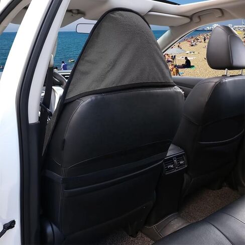 Lotusorchid 3D Dolphin Waterproof Sweating Car Seat Cover for Post Gym Workout, Comfy Bucket Car Seat Cover Protector for Women Men, Non-Slip Sweating Car Seat Cover Universal Fit, Blue in Saudi Arabia