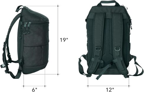 حقيبة ظهر DOD كامابوكو | حقائب الظهر للتخييم والتنزه | حقيبة ظهر للحمل اليومي | حقيبة ظهر للسفر للرجال والنساء | أسود in Kuwait