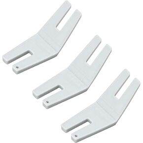 3 Pack Clearance Plate Button Reed Presser Foot Fit All Husqvarna Viking Pfaff Brother Singer Juki Janome Sewing Machine # 41310560