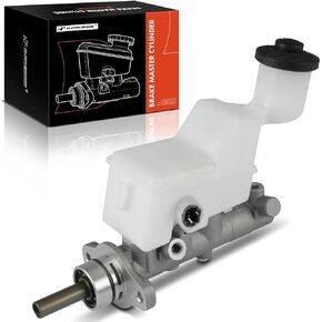 A-Premium Brake Master Cylinder with Reservoir and Sensor Compatible with Toyota and Pontiac Vehicles - Corolla, Matrix, Vibe, 2003-2008, Manual Transmission, Non-ABS Brakes - 88971207, 4720102310