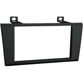 Metra Electronics 95-5000B Double DIN Installation Dash Kit for 2000-2006 Lincoln LS or 2002-2005 Ford T-Bird (Black, Silver)