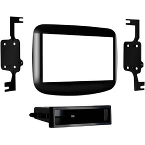 Metra Electronics Metra 99-6517HG ISO DIN Radio Provision with Pocket for 2013-Up Dodge Dart Base Model,Black