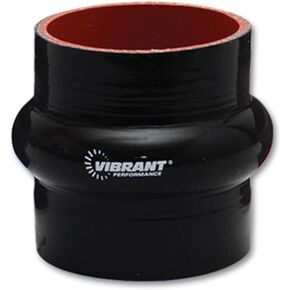 VIBRANT Performance 2732 Black 4 Ply Hump Hose, 2-1/2" ID