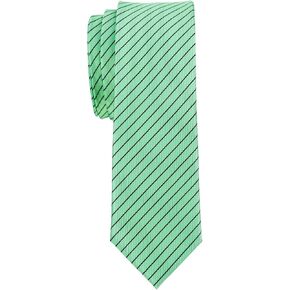 Retreez Stylish Pin Stripes Woven Microfiber 2" Skinny Tie