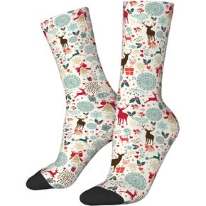 jajoaier Women's Casual Socks, Funny Novelty Crew Socks Valentine's Day Birthday Wedding Gifts(One Size)