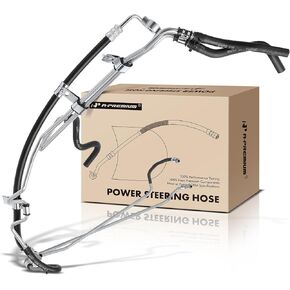 A-Premium Power Steering Pressure & Return Hoses Line Assembly Compatible with Toyota Tundra 2004 2005 2006, 4.7L, At the Two Port in the Rack Pinion