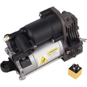 KUSATEC 1643201204 Air Ride Suspension Compressor Pump Fits for 2006-2012 Mercedes-Benz GL320 GL350 GL450 GL550 ML320 ML350 ML450 ML500 ML550 ML63 AMG; Replace# 1643200004 1643200904