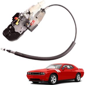 Front Left Door Latch Assembly Compatible for Dodge Challenger 2011-2014 Replace Driver Side Door Lock Actuator Motor 931-749 68064403AF