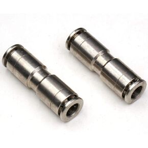 10mm Union Straight Push to connect fittings Stainless Steel Pneumatic Push Connectors,CEKER 10mm x 10mm Tube Quick Connect Fittings Air Line Fittings for 10mm Tube 2Pack