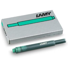 Lamy USA Lamy Fountain Pen Boxed Ink Cartridges (Pack of 5) Green