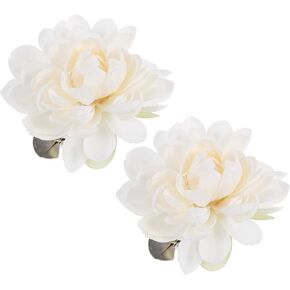 Veemoon 2pcs Curtain Clip Curtain Buckle Curtain Tieback Curtain Flower Tiebacks Outdoor Curtain Tie Back Rose Flowercurtain Holdback Fabric Curtain Flowers Curtain Frame Plastic