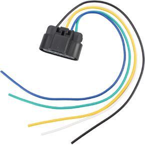 AUTOKAY Front Headlight Connector Plug for Chevrolet Impala LS LT 2006-2013 2.5L 3.6L Female Adapter Wiring Harness Sockets Wire for Headlights or Fog Lights