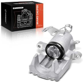 A-Premium Disc Brake Caliper Assembly without Bracket Compatible with Select Volkswagen and Audi Models - For Jetta 2001-2005, Jetta City 2007-2009, TT Quattro 2000-2006 - Rear Left Driver Side